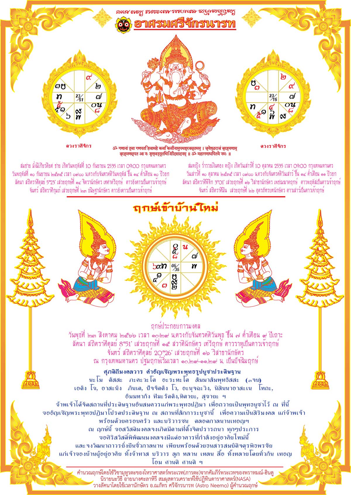 Auspicious time House Worming astroneemo
